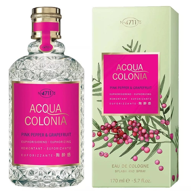 Acqua Colonia Pink Pepper + Grapefruit (170ml) by House of 4711