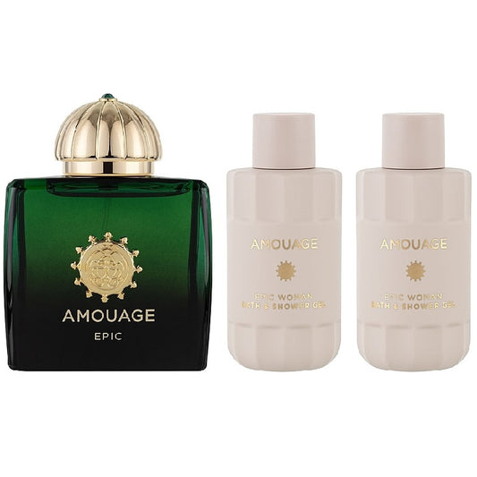 Epic Woman (100ml) 3pc-Gift-Set Eau de Parfum by Amouage.