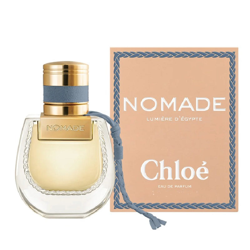 Chloe Nomade perfume bottle and packaging on a white background