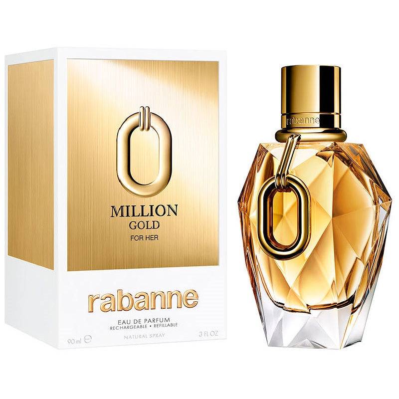 Lady Million Gold for Her 90ml Eau Parfum by Rabanne
