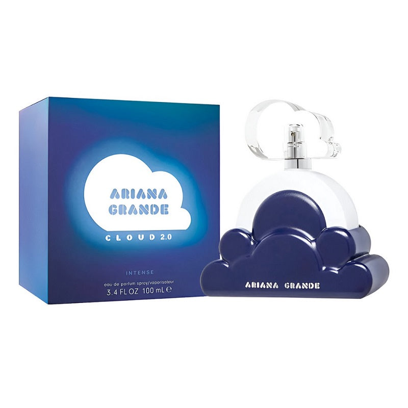Ariana Grande Cloud 2.0 perfume bottle and packaging on a white background