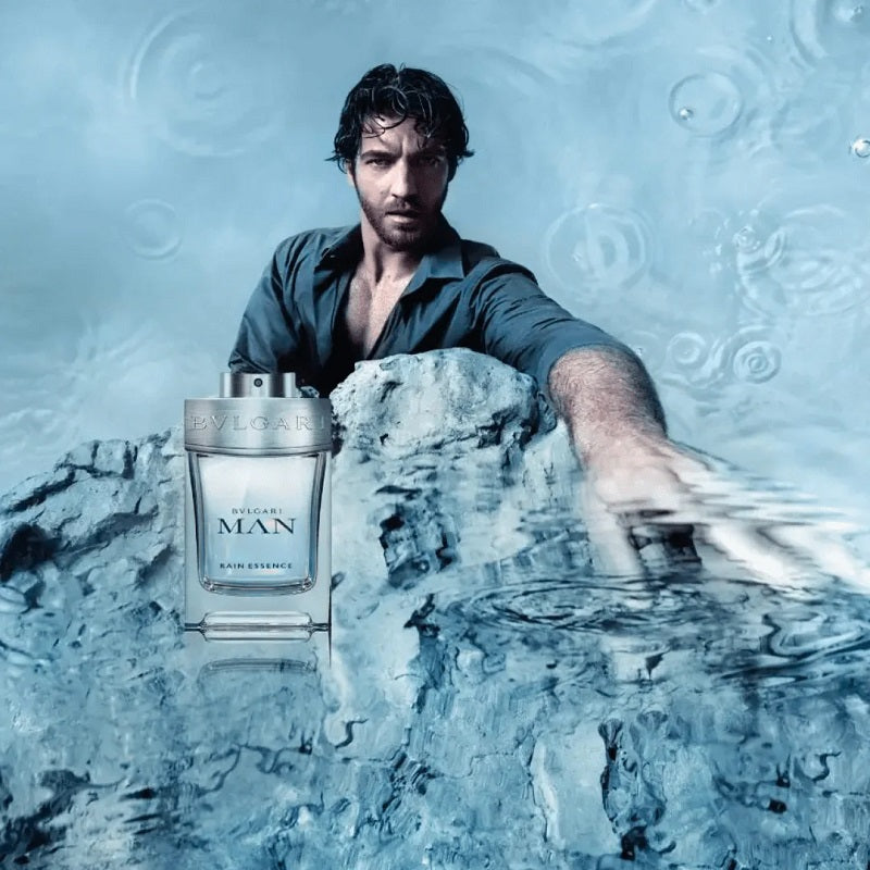 Man Rain Essence (100ml) Eau de Parfum by Bvlgari.