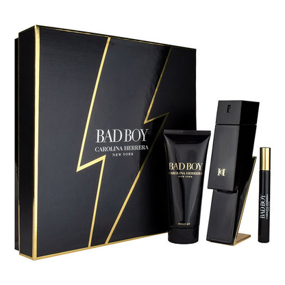 Bad Boy (100ml) 3pc-Gift-Set Eau de Toilette by Carolina Herrera