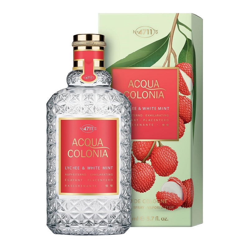 Lychee + White Mint Acqua Colonia 170ml by House of 4711