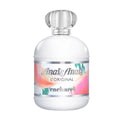 A bottle of Anais Anais L'Original Eau de Toilette by Cacharel with a white and multicolored label, featuring a floral design.