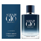 Giorgio Armani Acqua di Giò Profondo Eau de Parfum bottle and packaging on a white background