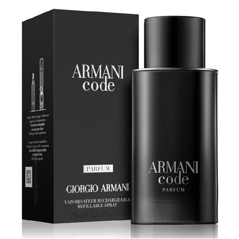 Armani Code Homme (125ml) Parfum by Giorgio Armani - Refillable