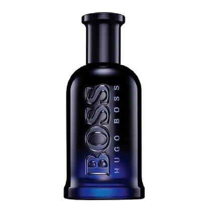 Hugo Boss bottled on a white background