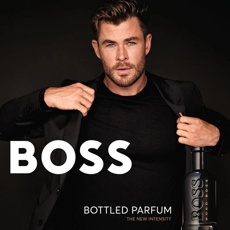 Man wearing Hugo Boss Boss Bottled Parfum in a sophisticated evening setting