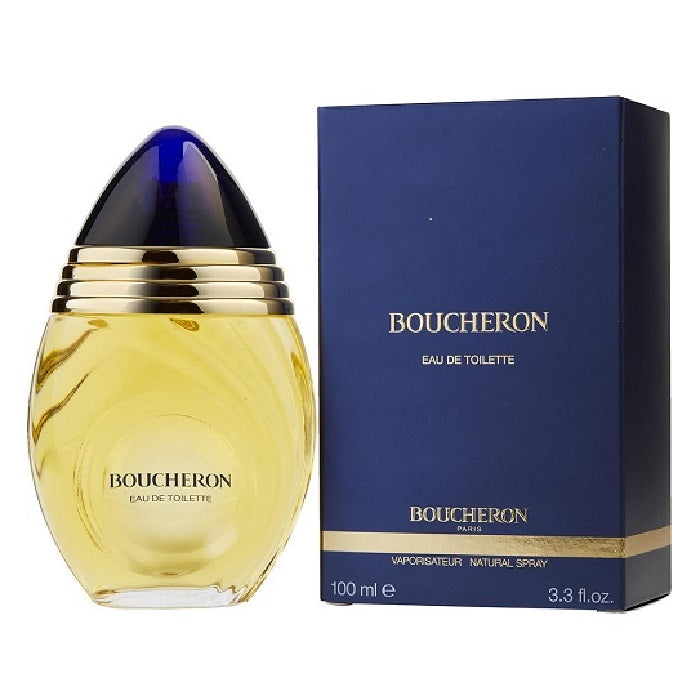 Boucheron Eau de Toilette bottle and packaging on a white background