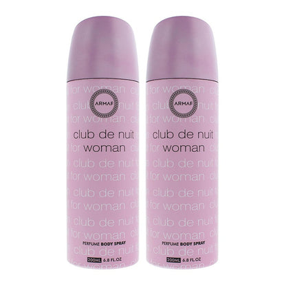 Club de Nuit (2-Pack x 200ml) Women Deodorant spray by Armaf