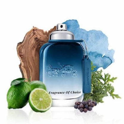 Coach Blue Men (100ml) Eau de Toilette by Coach.