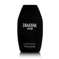 Black Drakkar Noir perfume bottle by Guy Laroche on a white background