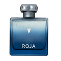 Blue Roja Elysium perfume bottle on a white background