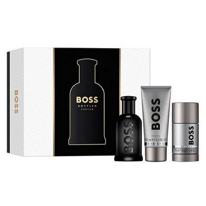 Boss Bottled Parfum (100ml) 3pc-Gift-Set by Hugo Boss