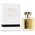 Roja Parfums Gardenia Extrait perfume bottle and packaging on a white background