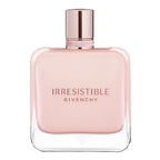 Pink Givenchy Irresistible perfume bottle on a white background
