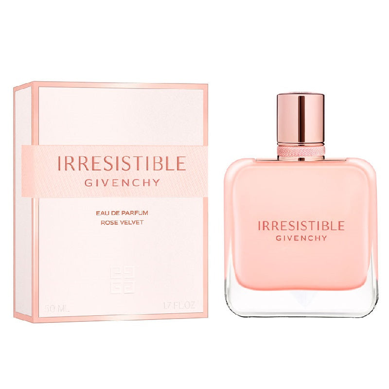 Givenchy Irresistible perfume bottle and packaging on a white background