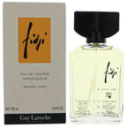 Guy Laroche Fidji perfume bottle and packaging on a white background