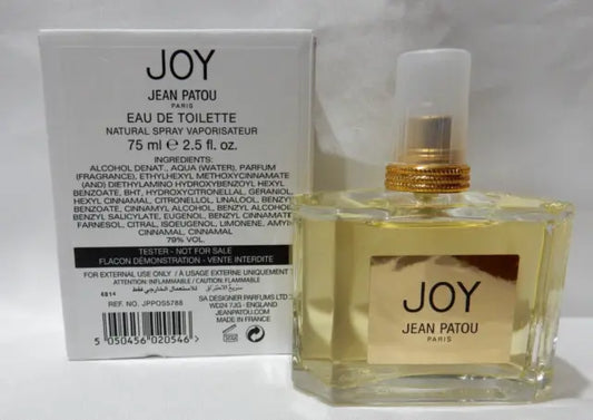 Jean Patou Joy (75ml) *New in box Tester Eau de Toilette by Jean Patou*