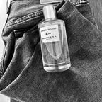 Mancera perfume bottle on a textured surface