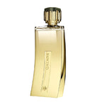 A bottle of Galaor 100ml Eau de Parfum by Lubin with a gold-colored label and a decorative cap.