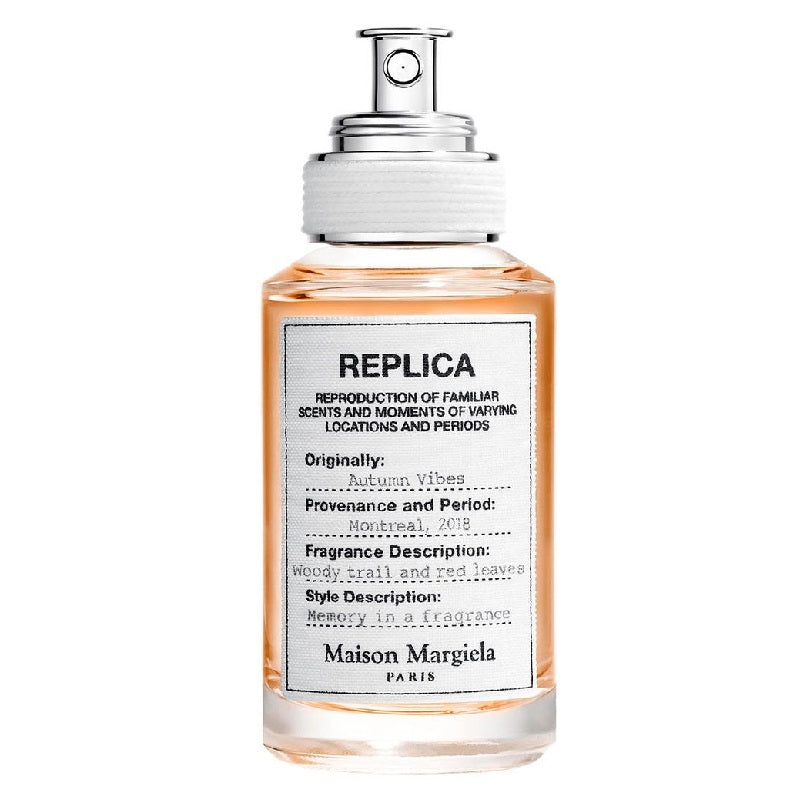 Maison Margiela Replica Atumn vibes bottle on white background
