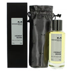 Mancera Cedrat Boise perfume bottle with packaging on a white background