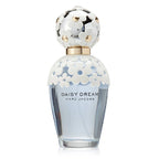 Perfume bottle with floral design on a white background