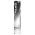 A tall, slender bottle of White Luminous Gold Eau de Parfum by Michael Kors with a silver cap and label.