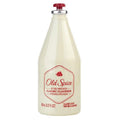 Old Spice aftershave bottle on a white background