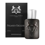 Product image of Pegasus Exclusif 75ml Eau de Parfum by Parfums De Marly, showing the perfume bottle and packaging.