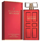 Elizabeth Arden Red Door perfume bottle and packaging on a white background