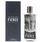 Abercrombie & Fitch 200ml Fierce cologne bottle and packaging on a white background