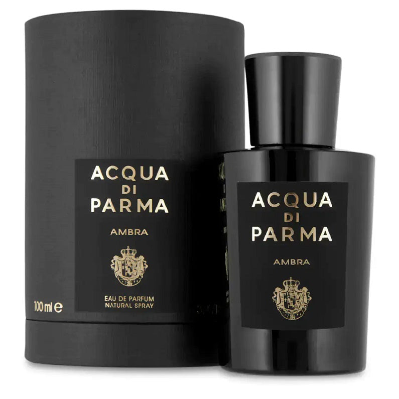 Acqua di Parma Image set showing bottle and Packaging on a white background
