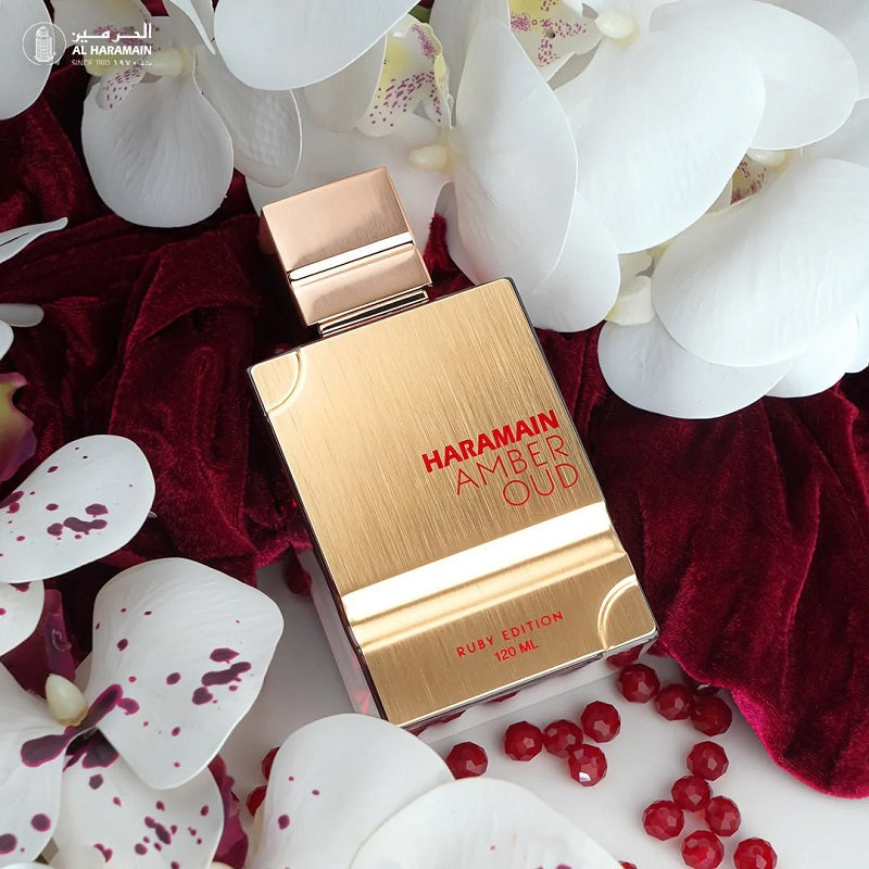 Amber Oud Ruby 120ml Eau de Parfum by Al Haramain.
