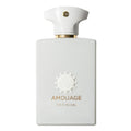 Amouage Decision perfume bottle on a white background