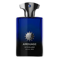 Amouage Interlude Black Iris perfume bottle on a white background