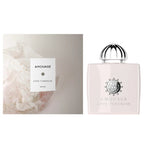 Amouage Love Tuberose packaging and bottle set – sophisticated white and gold presentation.