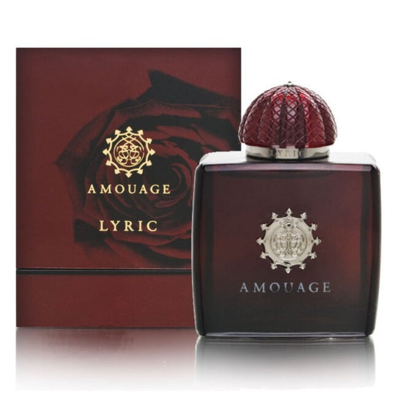 A product image featuring a 100ml Eau De Parfum Original Package and bottle by Amouage.