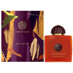 Amouage Material perfume bottle and packaging on a white background