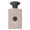 
Amouage Opus V Woods Symphony 100ml Eau de Parfum bottle – luxurious ivory design with Black Cap and  gold detailing.
