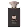Amouage Opus XV King Blue perfume bottle on a white background