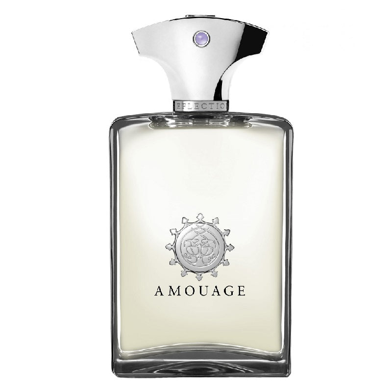 Amouage perfume bottle on a white background