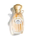 Gaultier Rose Pompon perfume bottle on a white background