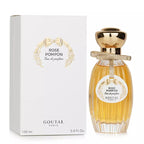 Goutal Rose Pompon perfume bottle and packaging on a white background