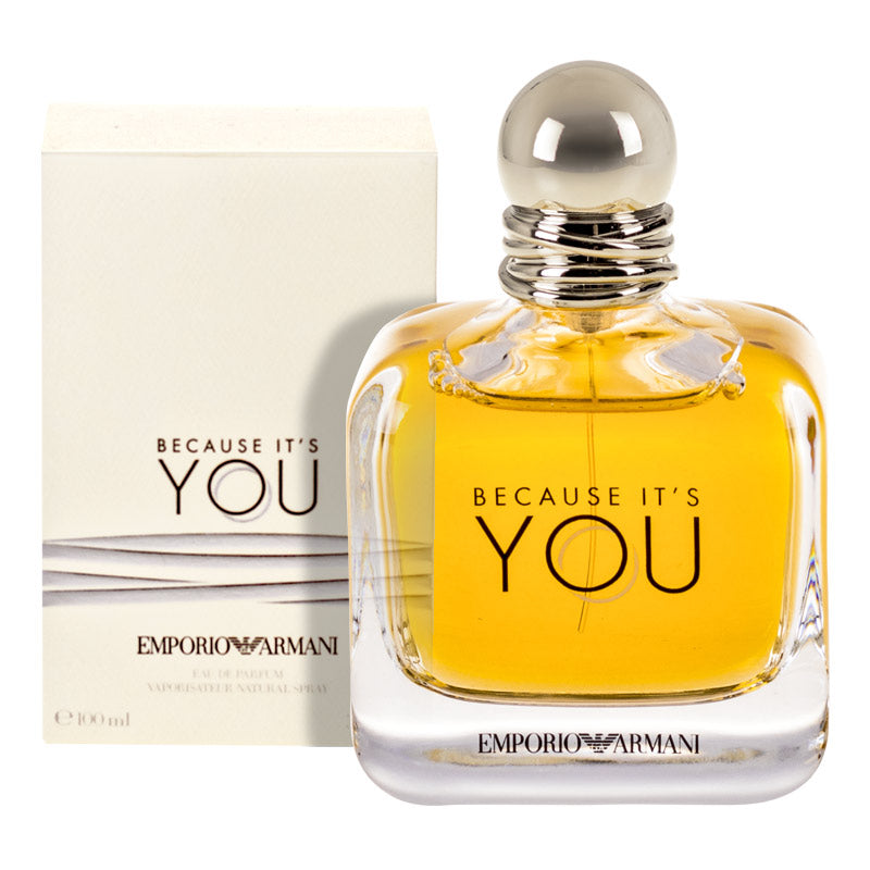 100ml bottle and box image of Because its You by Emporio Armani