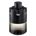 Black Azzaro cologne bottle on a white background