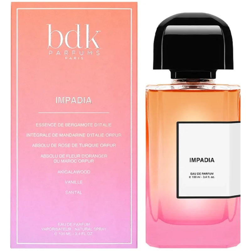 Bdk Parfums Impadia perfume bottle and packaging on a white background