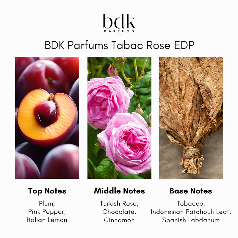 Lifestyle Image, Tabac Rose 100 ml Eau de Parfum by BDK Parfums – styled in a romantic, moody setting evoking opulence, passion, and contemporary elegance.